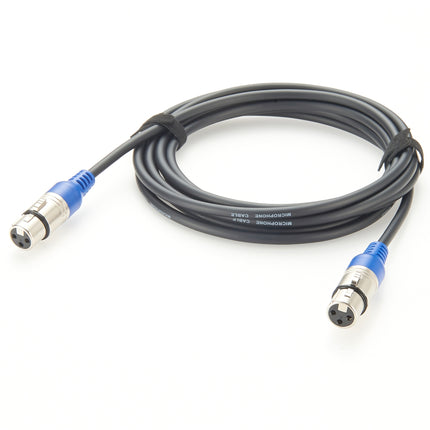 3-Pin XLR Female to Female Microphone Cable