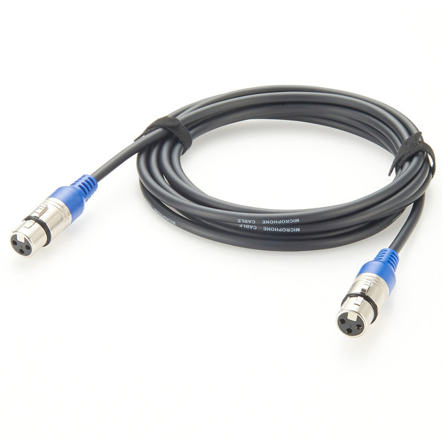 3-Pin XLR Female to Female Microphone Cable