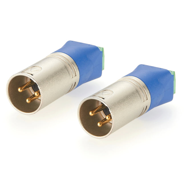 3 Pin XLR Screw Terminal Audio Adapter