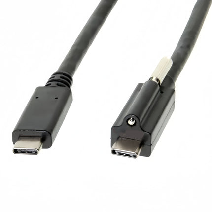 USB 3.1 Type-C Single Screw Lock Cable